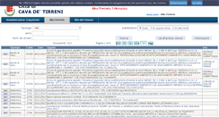 Desktop Screenshot of albopretorio.comune.cavadetirreni.sa.it